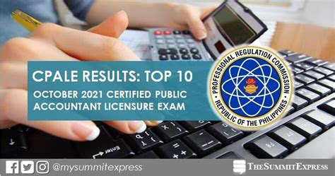 Top Schools: October 2021 CPALE, Accountancy Board Exam.